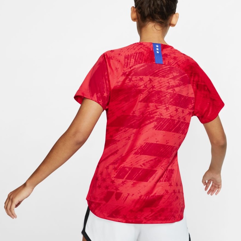 WOMENS NIKE USA 2019 STADIUM AWAY SOCCER JERSEY - Picture 4 of 10